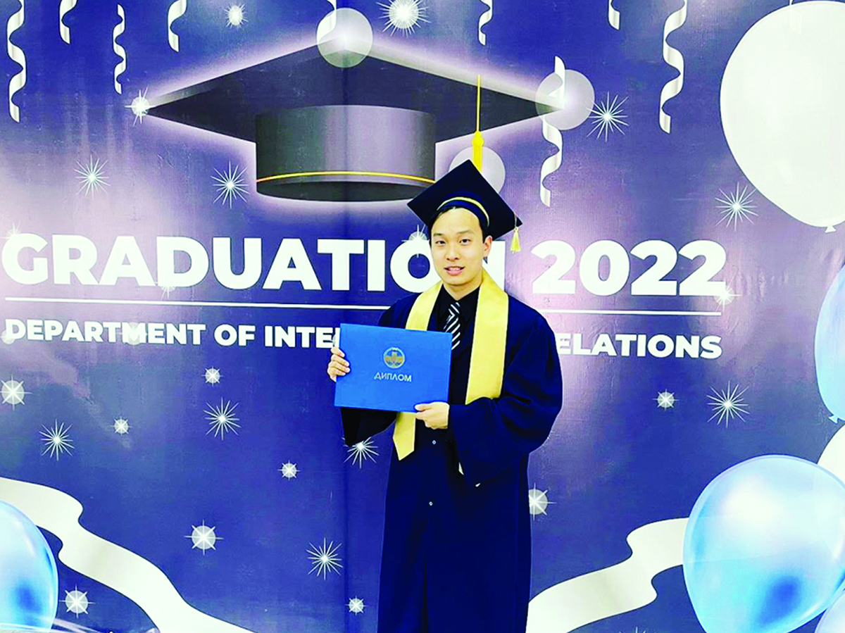 We are proud of our alumnus